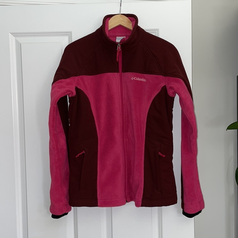Columbia Soft Shell / Fleece Full Zip Jacket
